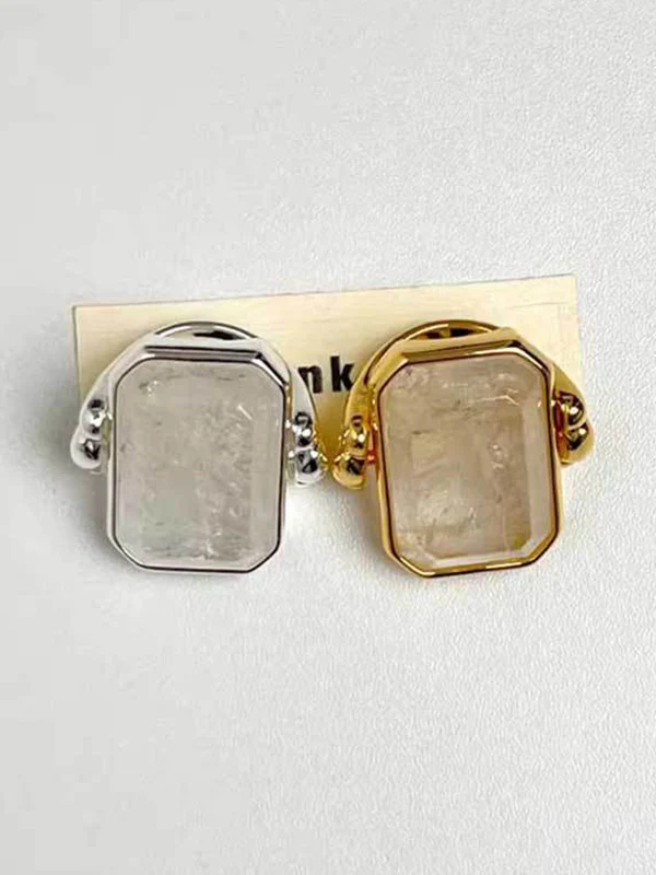 Geometric Split-Joint Rings Accessories - Image 6