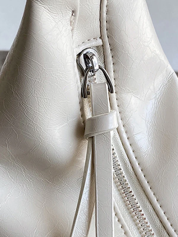 Geometric Split-Joint Zipper Bags Crossbody Bags - Image 11