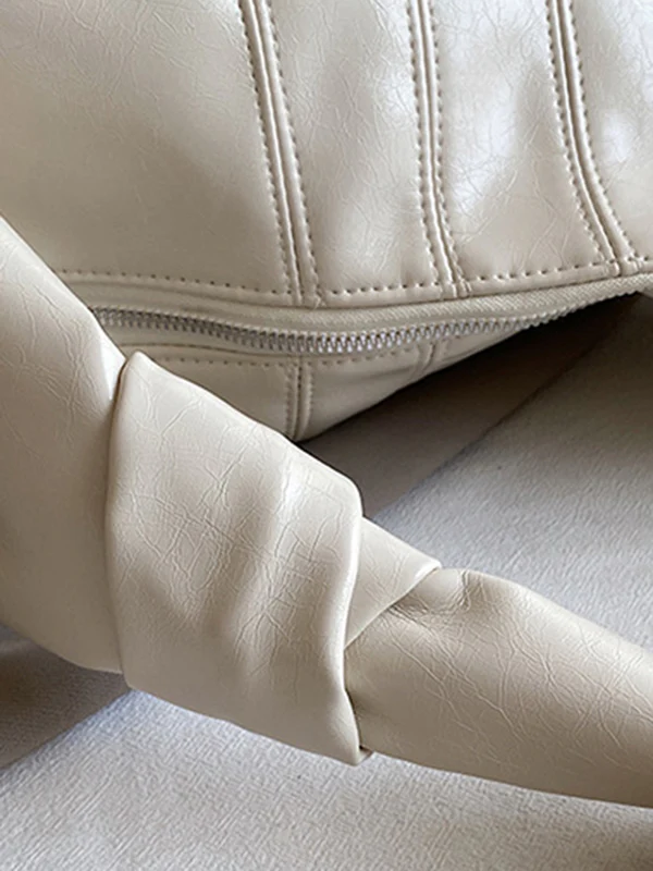 Geometric Split-Joint Zipper Bags Crossbody Bags - Image 13