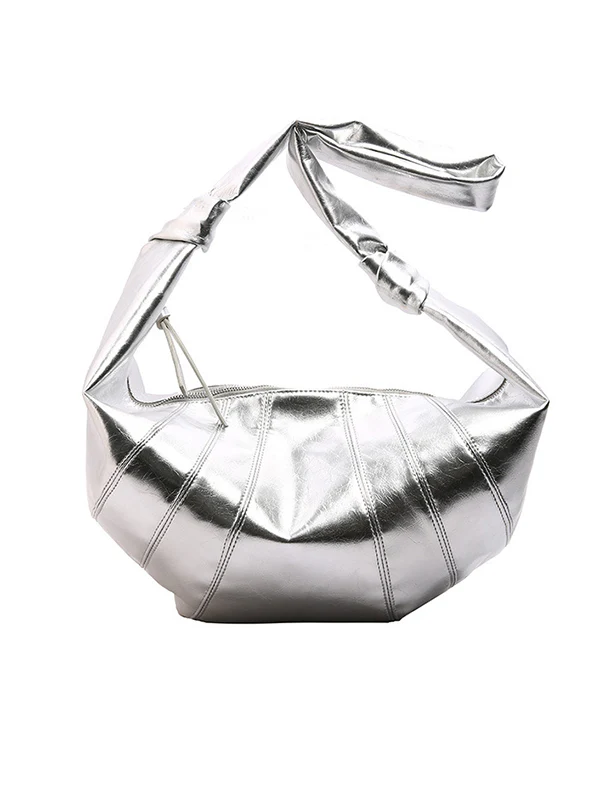 Geometric Split-Joint Zipper Bags Crossbody Bags - Image 5