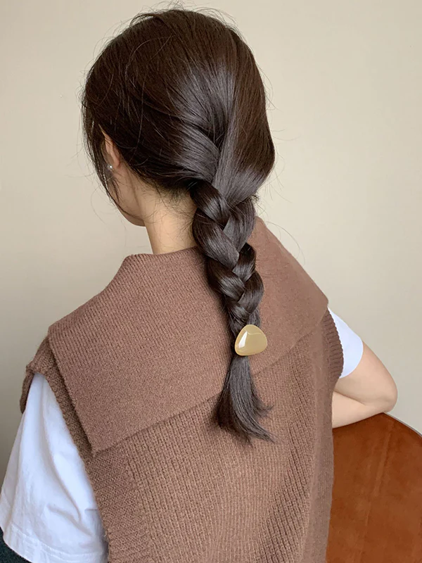 Geometric Stretch; Elastic Hair Accessories Hairbobble Hairtie Ponytailholder - Image 8