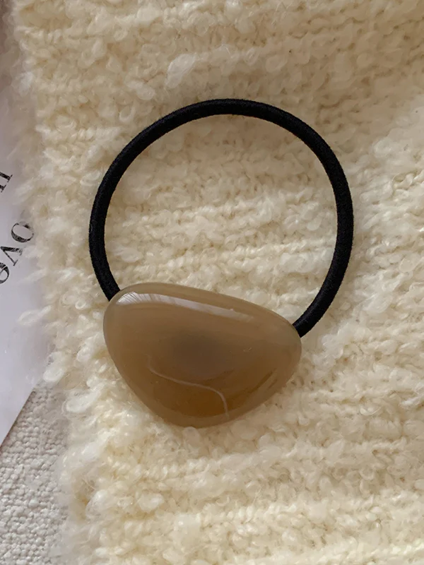Geometric Stretch; Elastic Hair Accessories Hairbobble Hairtie Ponytailholder - Image 9