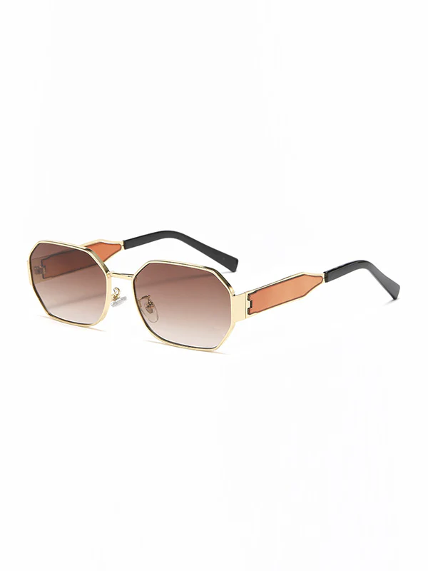Geometric Sun Protection Sunglasses Accessories - Image 4