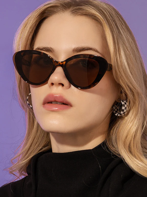Geometric Sun Protection Sunglasses Accessories - Image 2