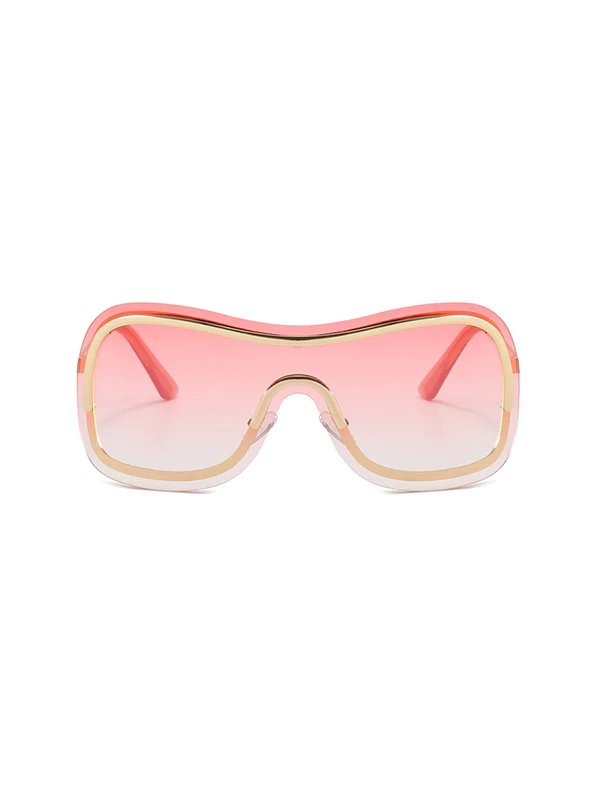 Geometric Sun Protection Sunglasses Accessories - Image 11