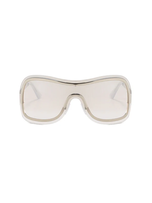 Geometric Sun Protection Sunglasses Accessories - Image 12