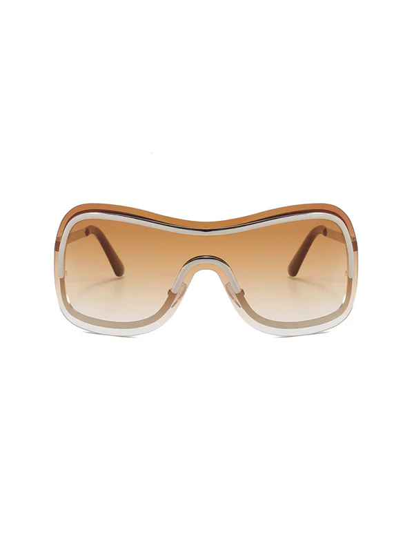 Geometric Sun Protection Sunglasses Accessories - Image 13