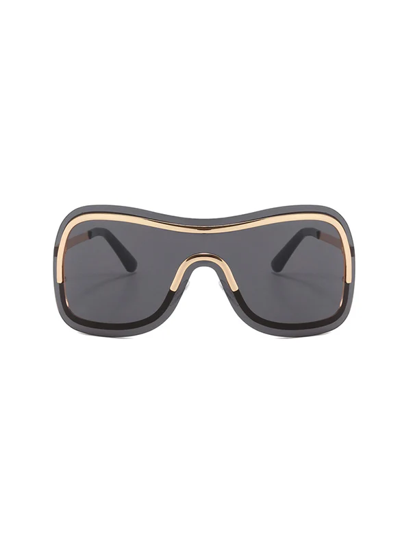 Geometric Sun Protection Sunglasses Accessories - Image 15