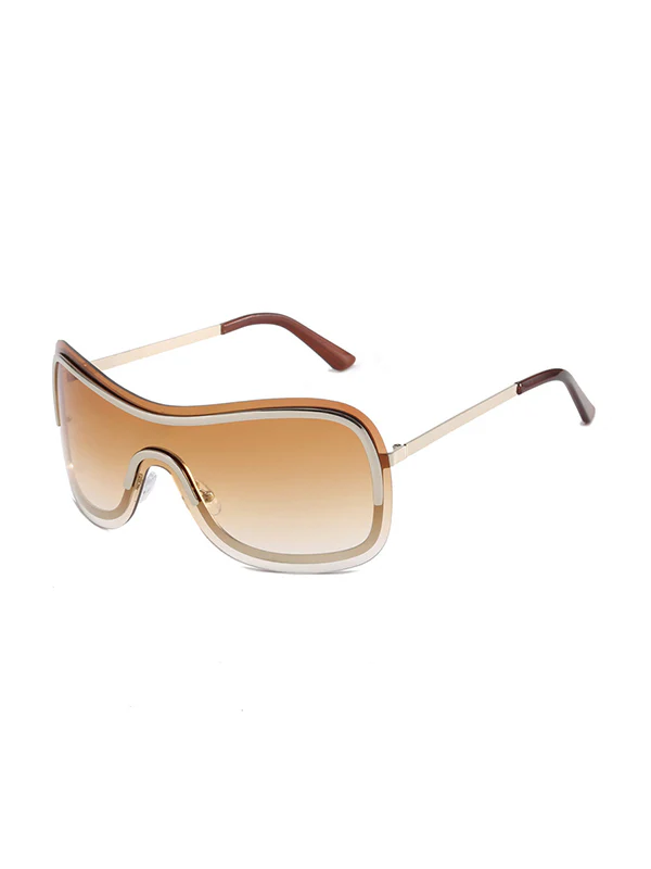 Geometric Sun Protection Sunglasses Accessories - Image 6