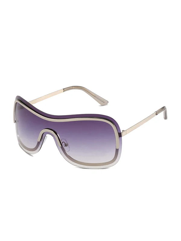 Geometric Sun Protection Sunglasses Accessories - Image 8