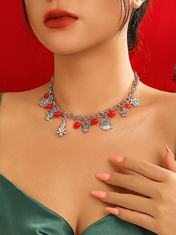 Geometric Tasseled Necklaces Accessories - Image 3