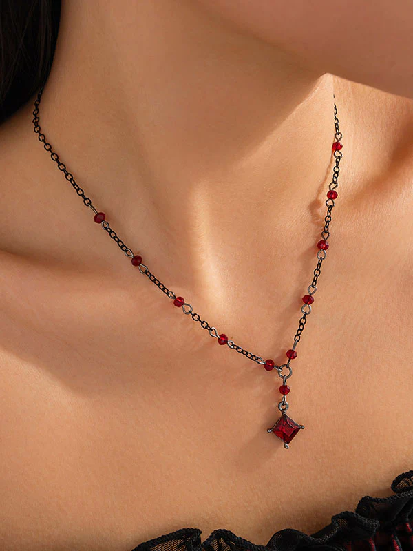 Geometric Tasseled Necklaces Accessories - Image 2