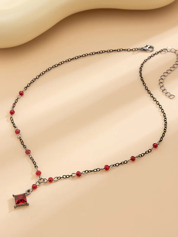 Geometric Tasseled Necklaces Accessories - Image 4