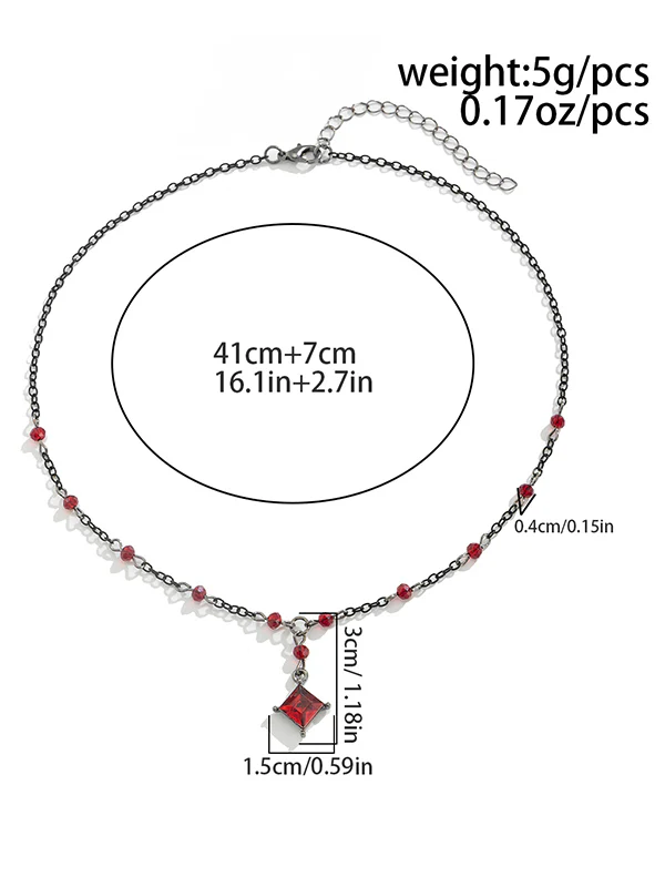 Geometric Tasseled Necklaces Accessories - Image 5