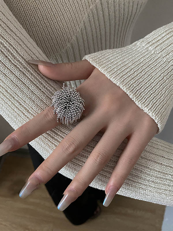 Geometric Tasseled Rings Accessories - Image 4