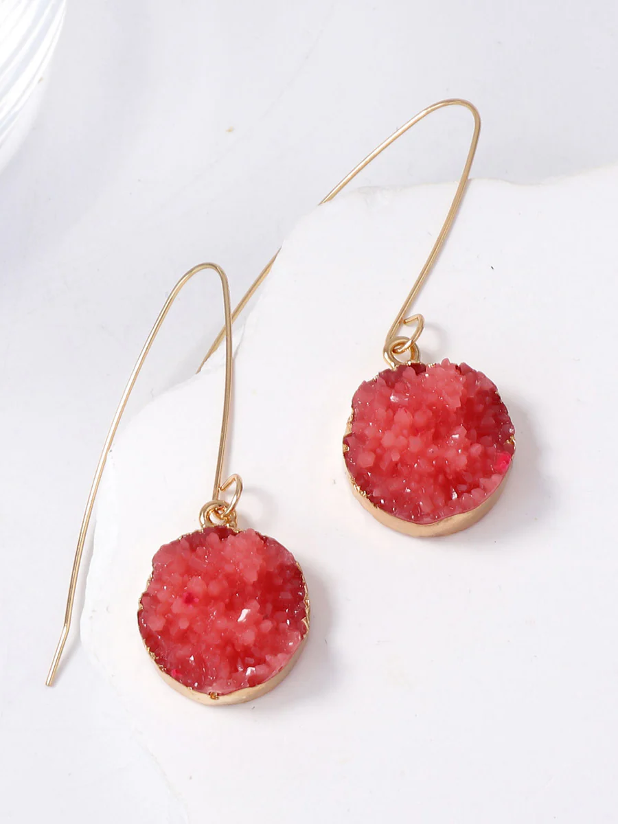 Geometric Water Drop Earrings Accessories - Image 5