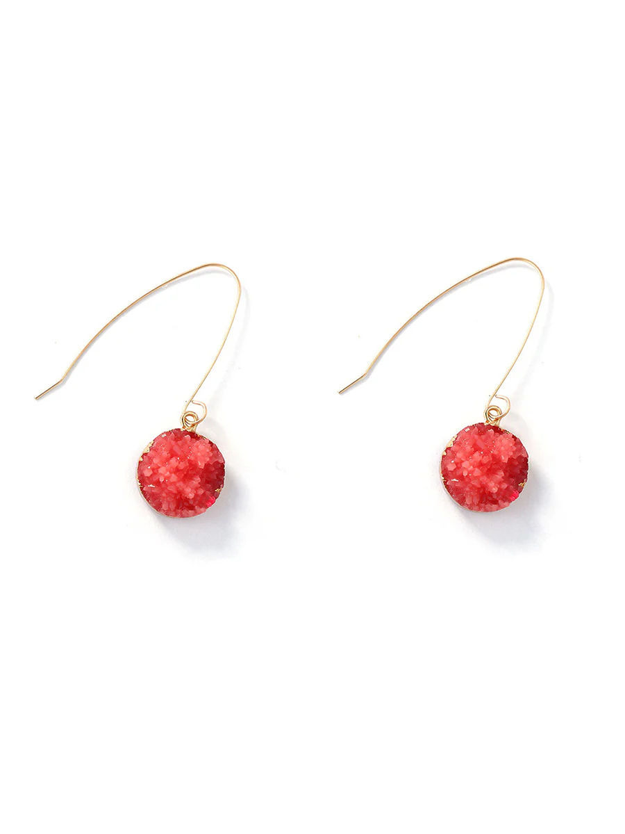 Geometric Water Drop Earrings Accessories - Image 6