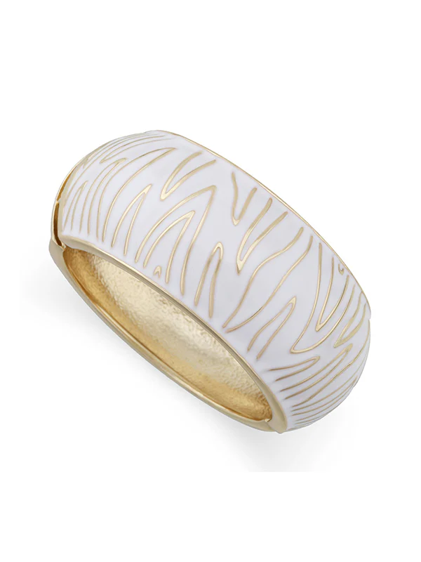 Geometric Zebra-Stripe Bracelet Accessories - Image 11