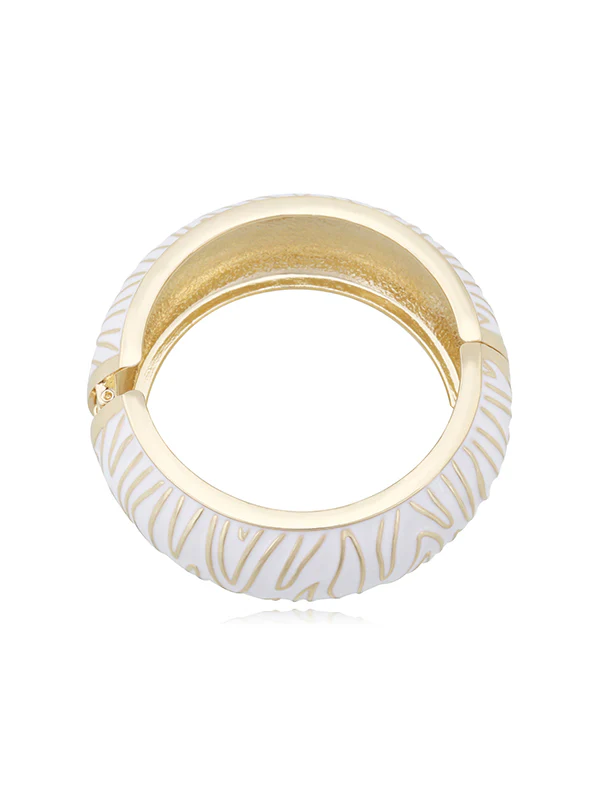 Geometric Zebra-Stripe Bracelet Accessories - Image 13