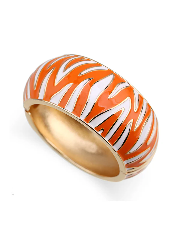 Geometric Zebra-Stripe Bracelet Accessories - Image 16