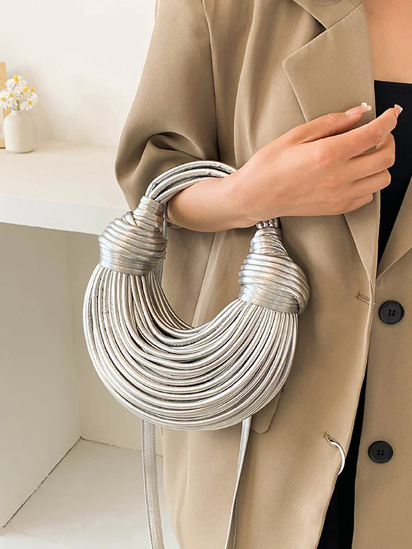 Geometric Zipper Handbags - Image 11