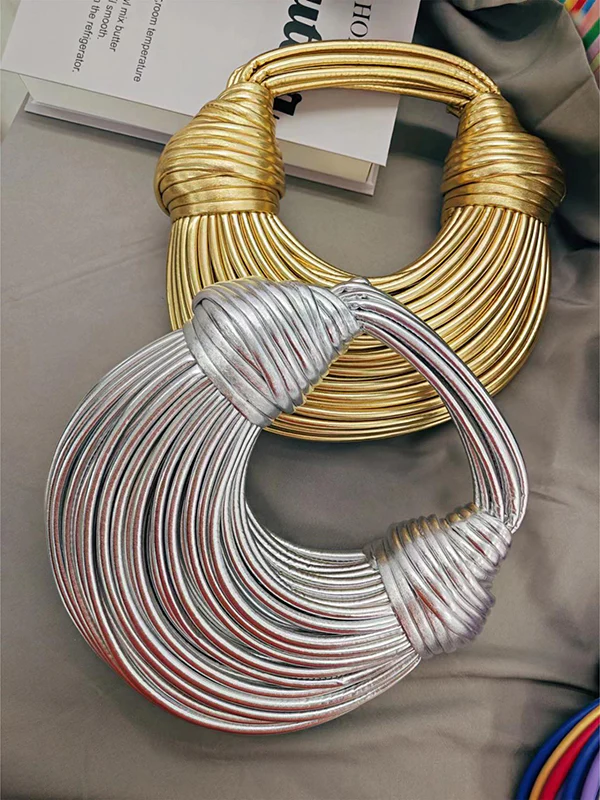 Geometric Zipper Handbags - Image 15
