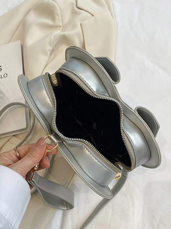 Heart Shape Split-Joint Zipper Bags Crossbody Bags Handbags - Image 15