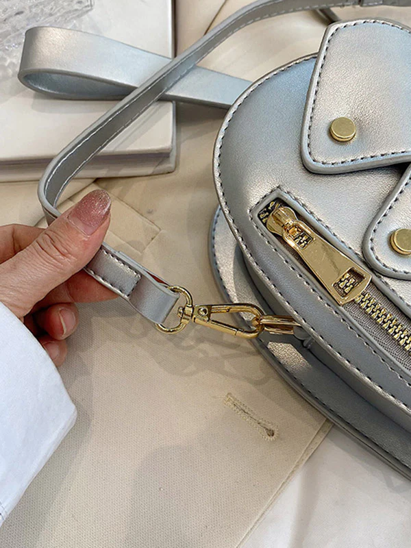 Heart Shape Split-Joint Zipper Bags Crossbody Bags Handbags - Image 19