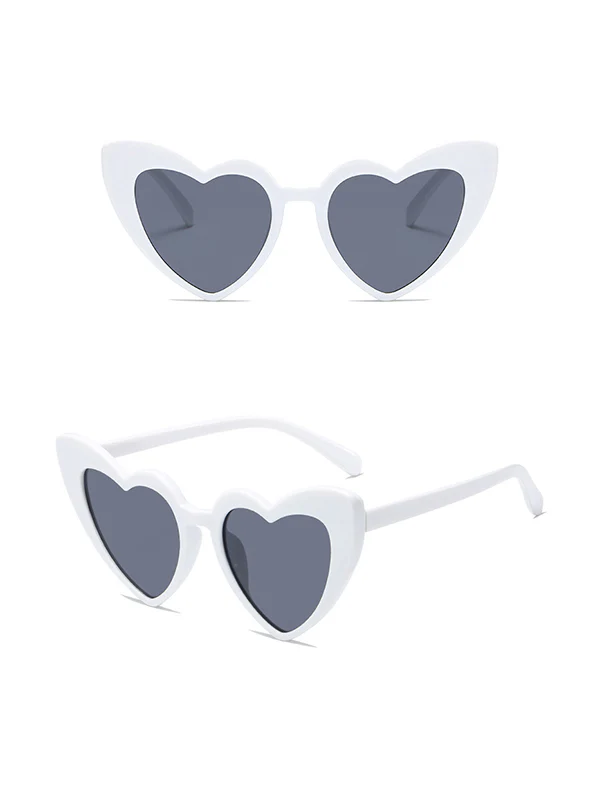 Heart Shape Sun Protection Sunglasses Accessories - Image 14