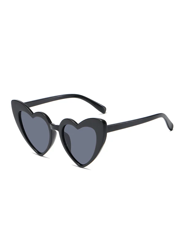 Heart Shape Sun Protection Sunglasses Accessories - Image 4