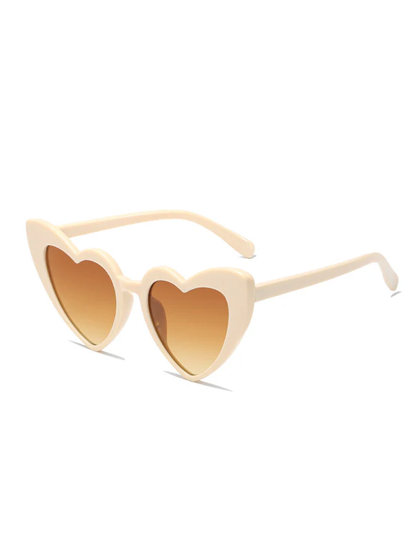 Heart Shape Sun Protection Sunglasses Accessories - Image 8