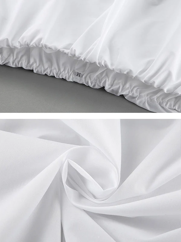 High-Low Sleeveless Elasticity Pleated Solid Color Split-Joint Tube Blouses&Shirts Tops - Image 18