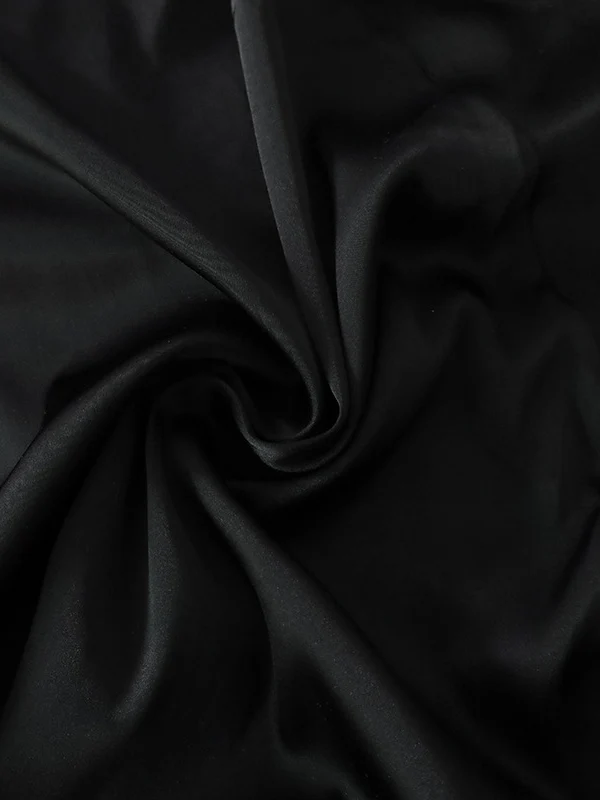 High Waisted Elasticity Solid Color Split-Joint Skirts - Image 12