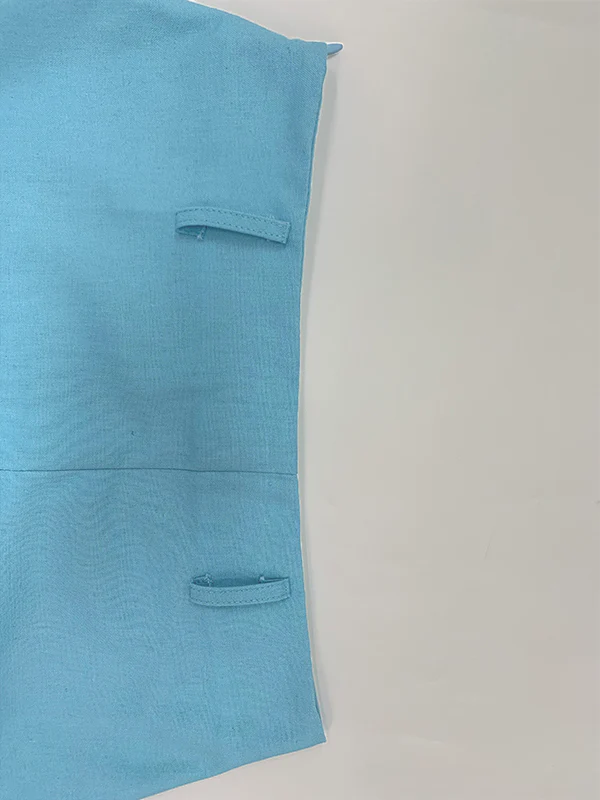 High Waisted High-Low Belted Pleated Solid Color Skirts Bottoms - Image 8