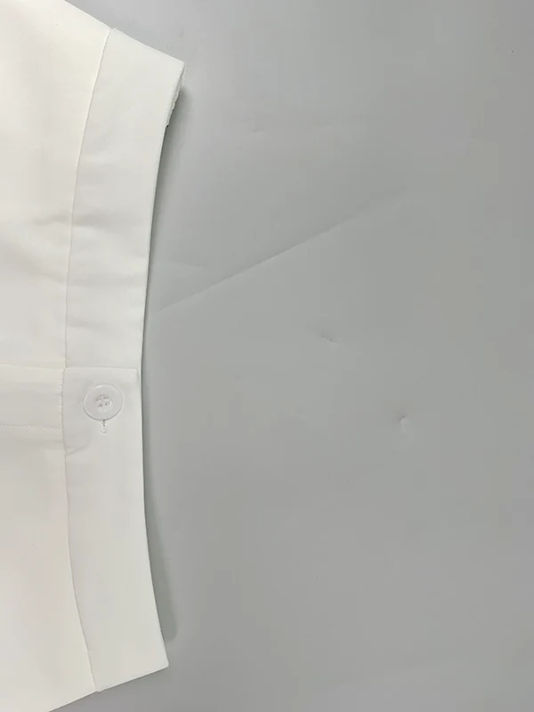 High Waisted Loose Solid Color Pants Trousers - Image 8