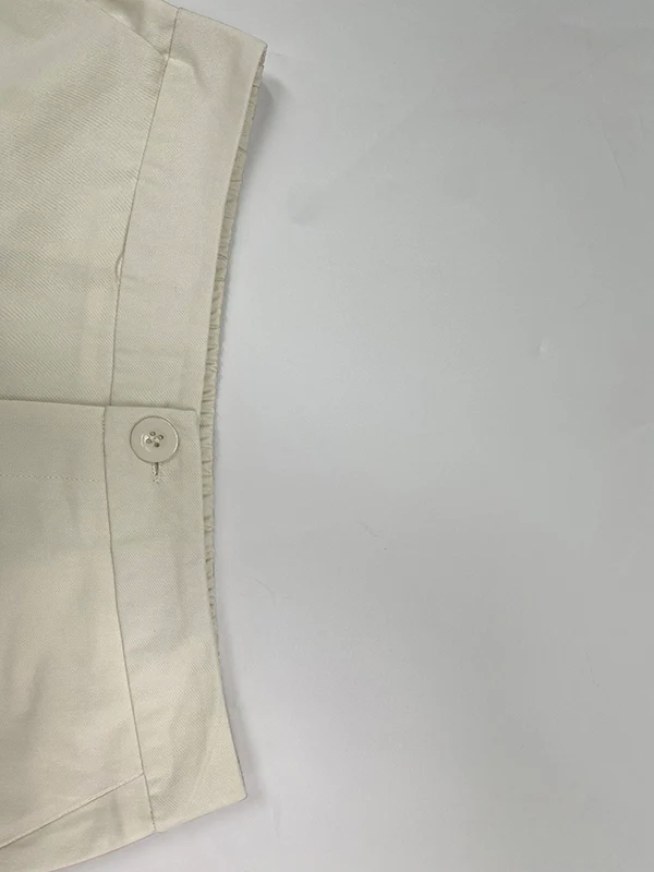 High Waisted Loose Solid Color Pants Trousers - Image 8