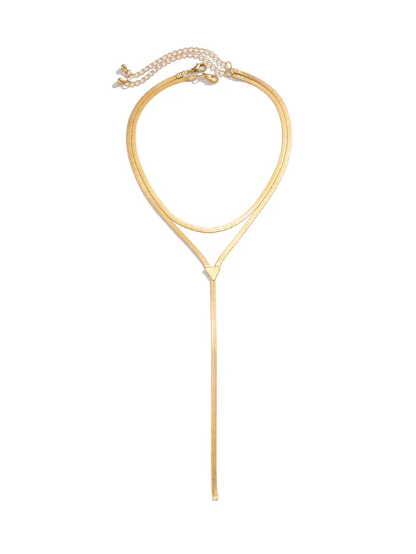 Hollow Solid Color Necklaces Accessories - Image 12