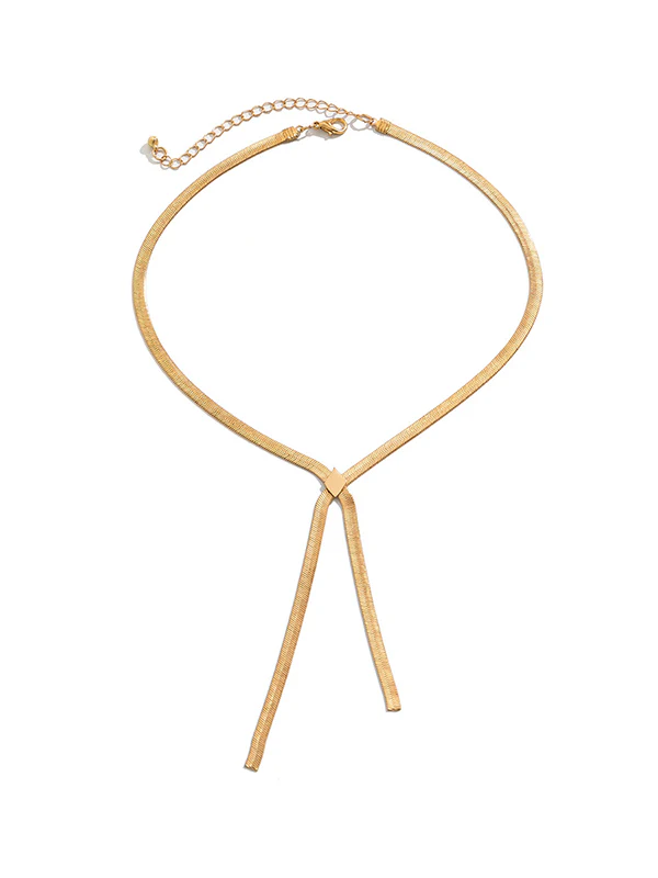 Hollow Solid Color Necklaces Accessories - Image 21