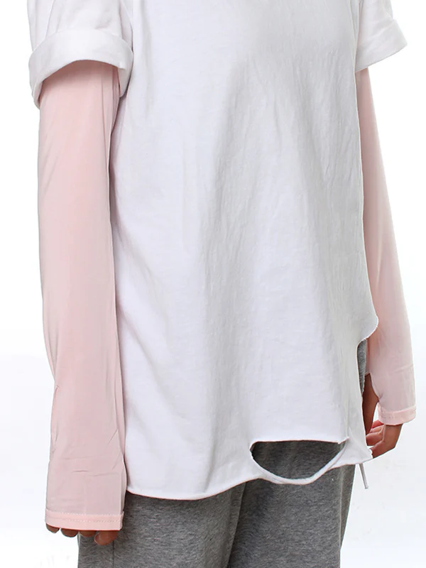 Ice Silk Sun Protection Simple Solid Color Sleevelet - Image 3