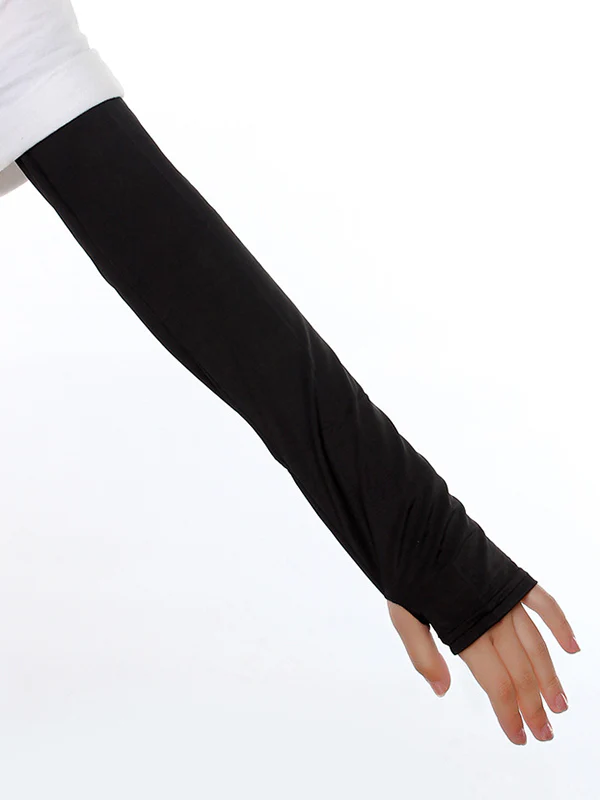 Ice Silk Sun Protection Simple Solid Color Sleevelet - Image 4