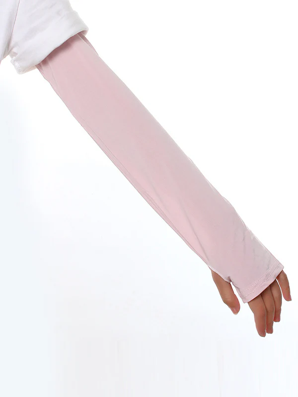 Ice Silk Sun Protection Simple Solid Color Sleevelet - Image 6
