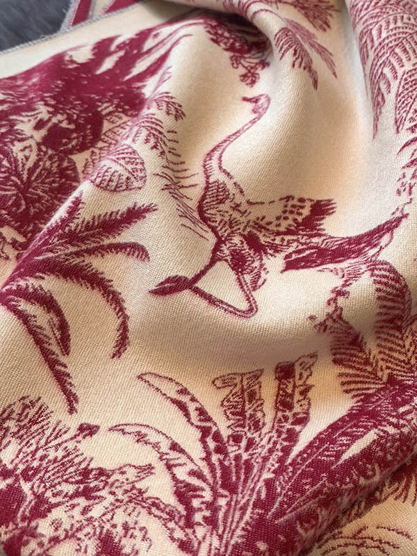 Imitation Cashmere Shawl Printed Warm Scarf - Image 18