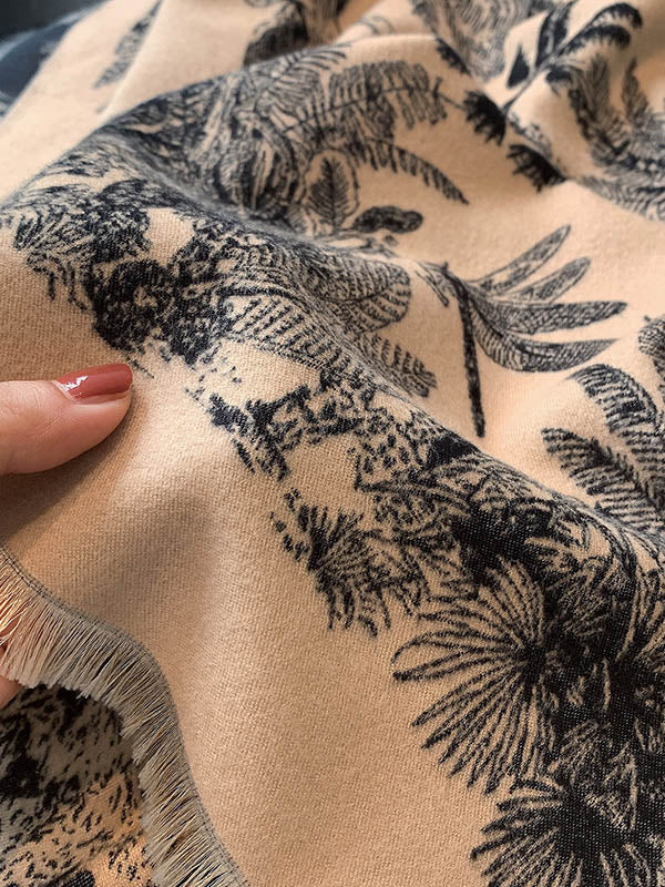Imitation Cashmere Shawl Printed Warm Scarf - Image 23