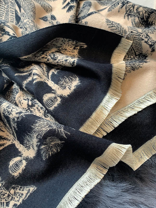 Imitation Cashmere Shawl Printed Warm Scarf - Image 24