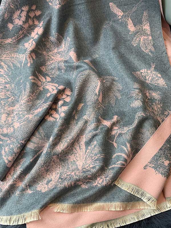 Imitation Cashmere Shawl Printed Warm Scarf - Image 26