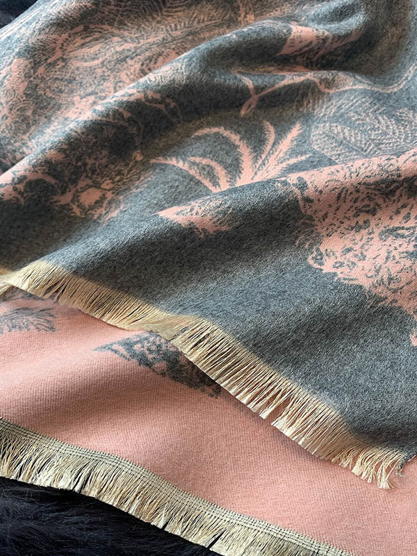 Imitation Cashmere Shawl Printed Warm Scarf - Image 27
