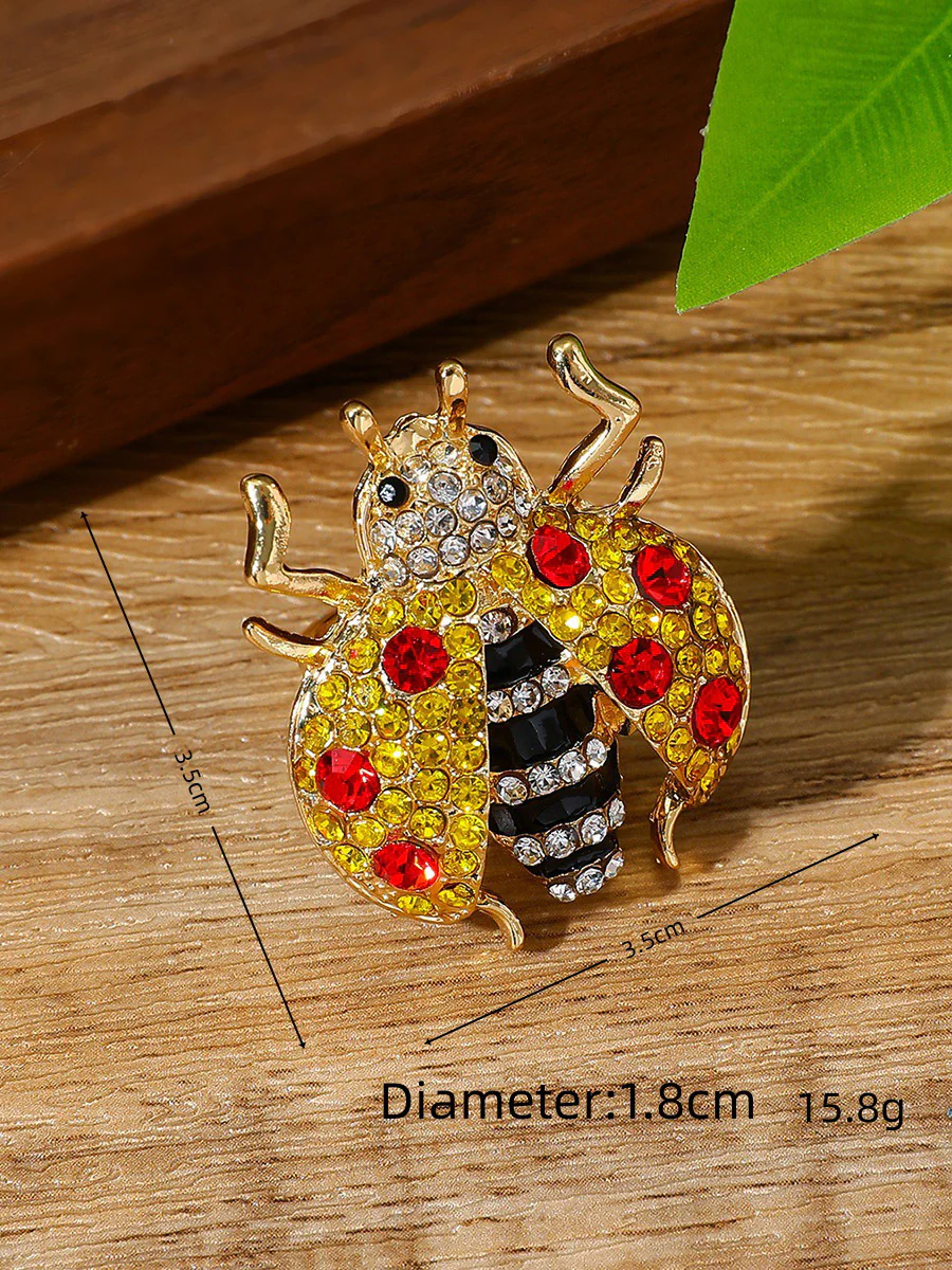 Insect Shape Rhine Stones Rings Accessories - Image 2