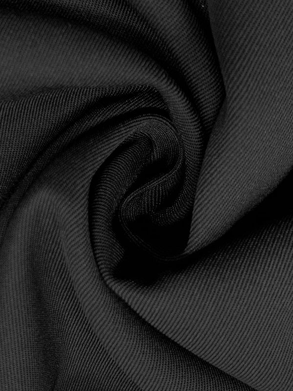 Irregularity Asymmetric Contrast Color Round-Neck Maxi Dresses - Image 12