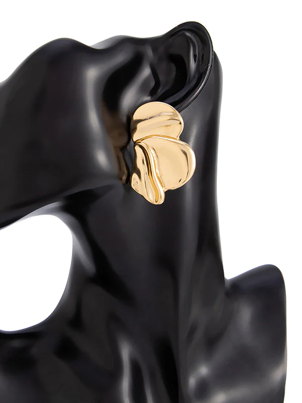 Irregularity Flower Shape Earrings Accessories - Image 39