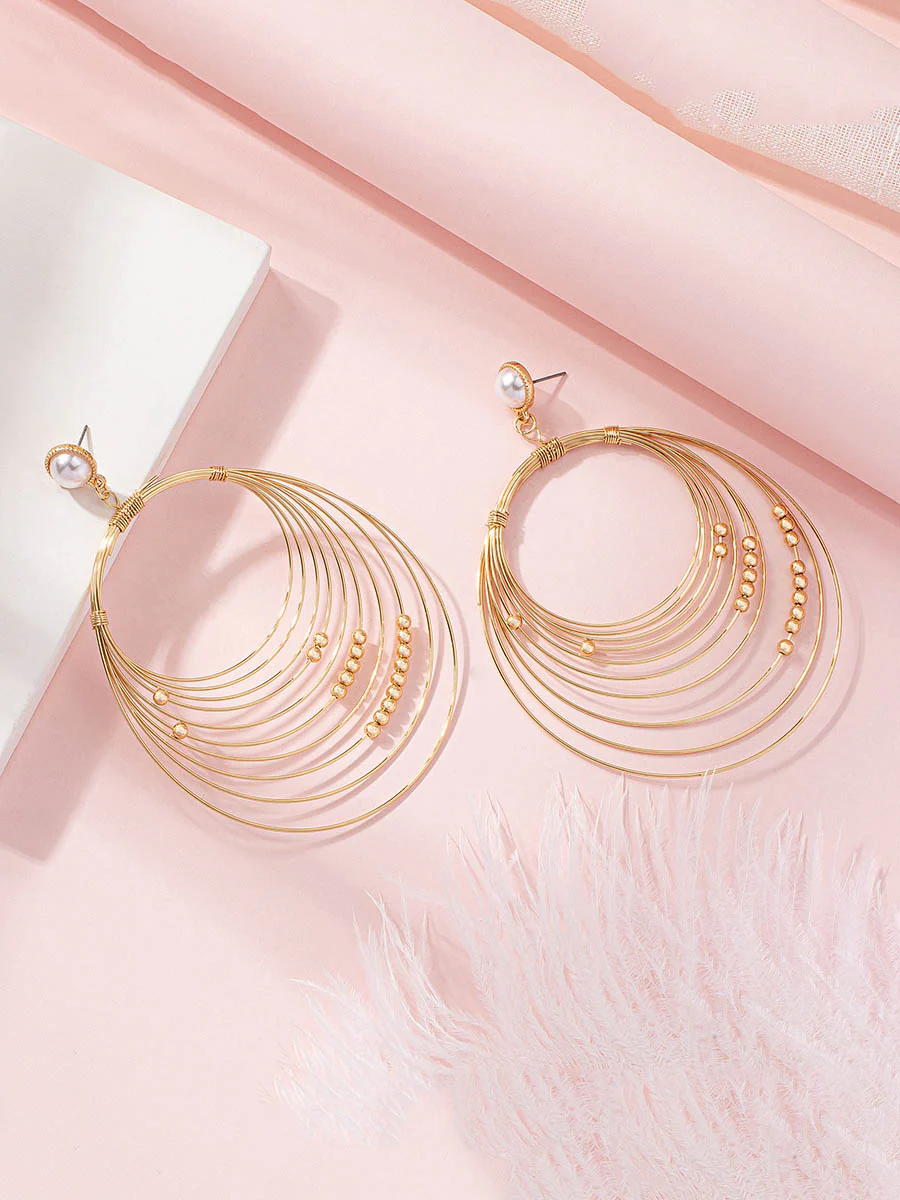 Irregularity Geometric Earrings Accessories - Image 4
